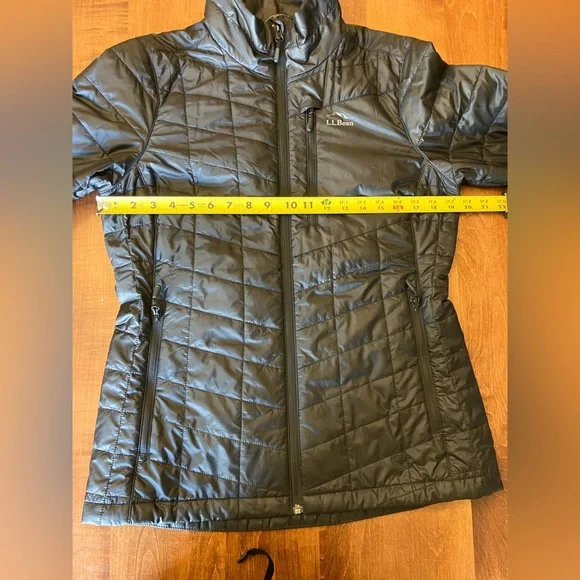 L.L. Bean Women's Black PrimaLoft Packaway Jacket size small - Picture 11 of 11